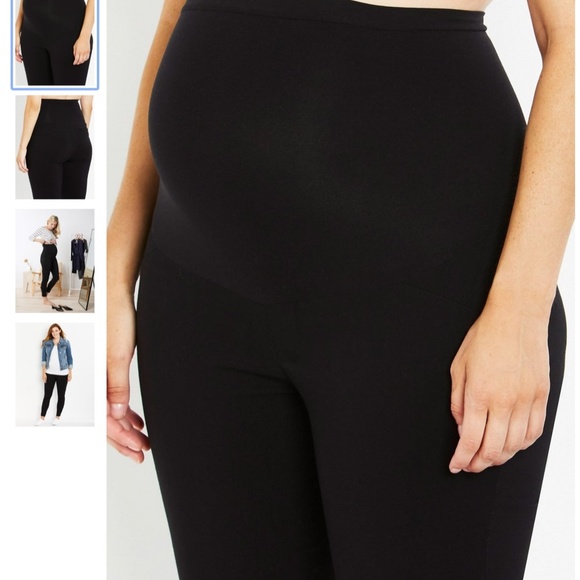 Maia Secret Fit Belly Skinny Ankle Maternity Pant - Picture 5 of 8